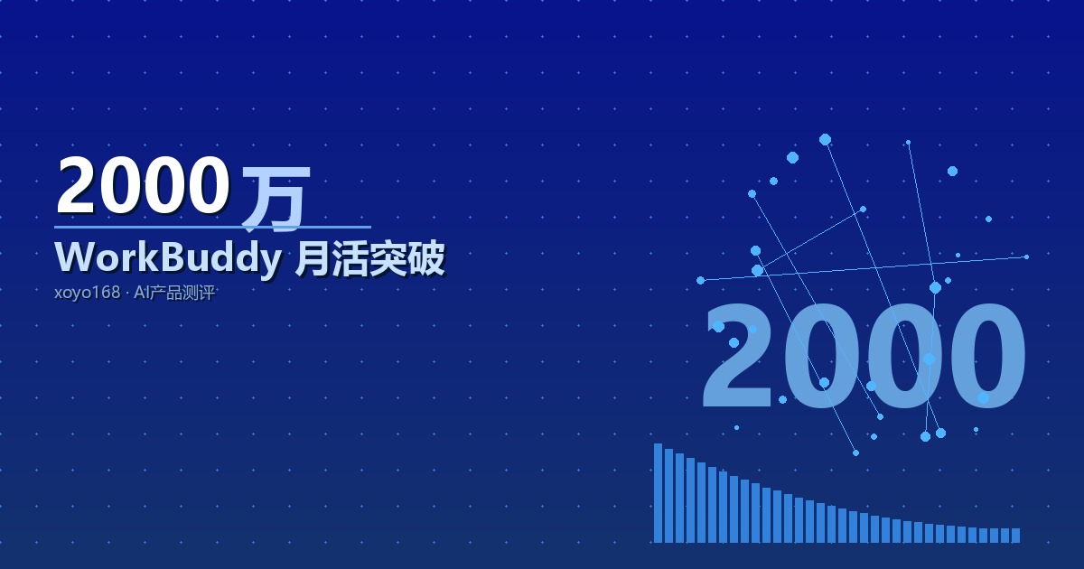 从「聊天框」到「下战壕」：WorkBuddy 月活 2000 万，腾讯跑通 AI 产品新范式