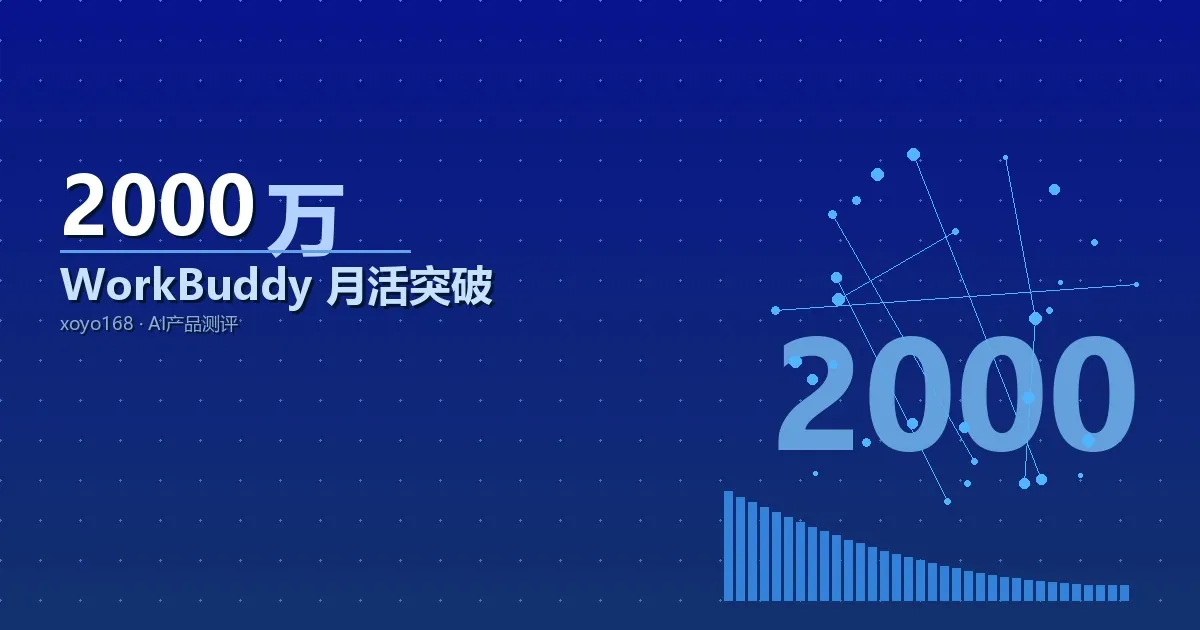 从「聊天框」到「下战壕」：WorkBuddy 月活 2000 万，腾讯跑通 AI 产品新范式