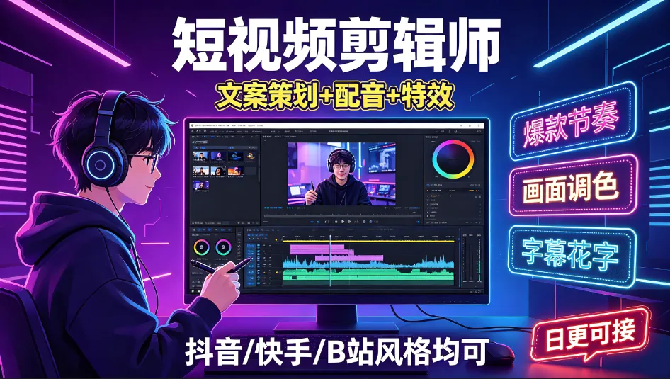 短视频剪辑师