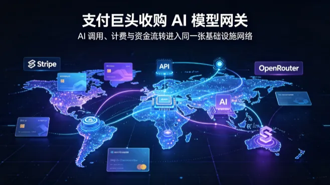 Stripe 收购 OpenRouter：AI 模型网关与支付基建合流，一场价值 70 亿美元的生态卡位