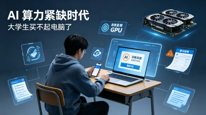 AI算力紧缺时代，大学生买不起电脑了