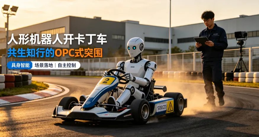 人形机器人开卡丁车：共生知行的OPC式突围与具身智能的轻资产实验