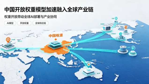 中国开放权重模型加速融入全球产业链