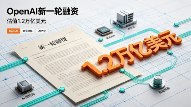 OpenAI新一轮融资估值1.2万亿美元