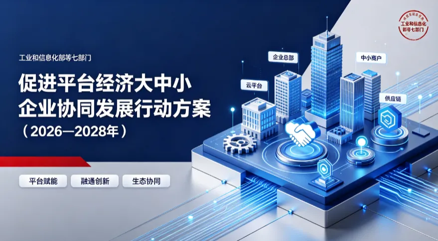 促进平台经济大中小企业协同发展行动方案（2026—2028年） 文件截图