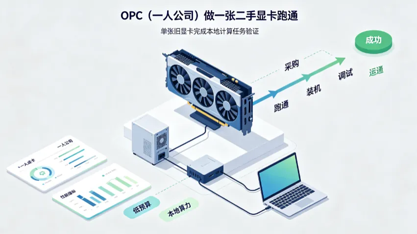 Muse Glimmer 与一人公司的平权时刻：一张二手显卡跑通本地 Vibe Coding 的成本账