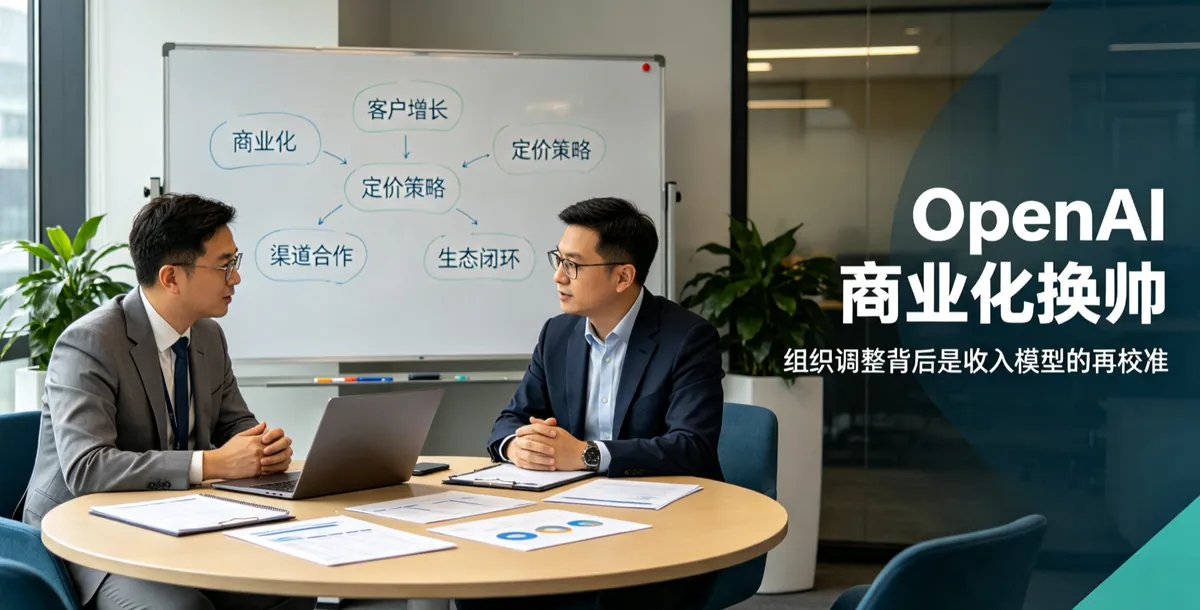 OpenAI 商业化换帅：CRO 二度更替、周活 10 亿与上市铺路的组织变革