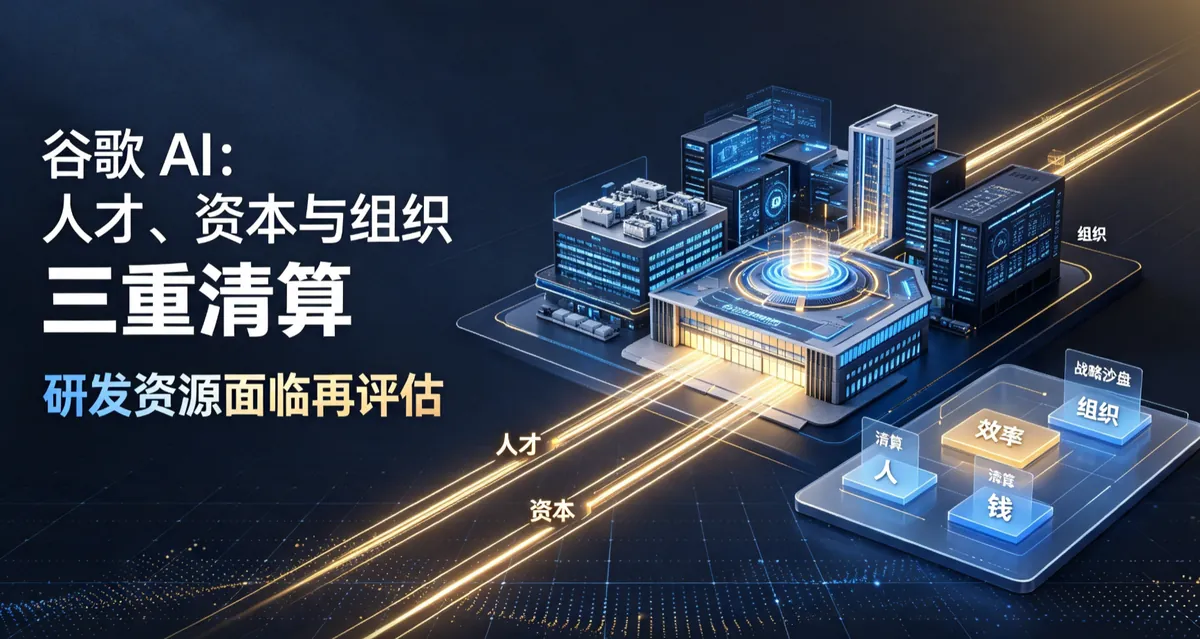 杰夫·迪恩出走之后：谷歌AI的十字路口，与一场关于人才、资本与组织形态的三重清算