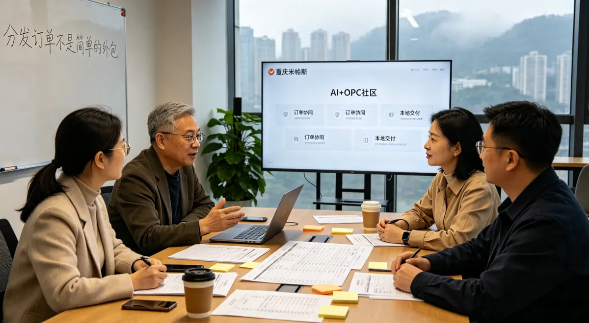 重庆米帕斯：链主企业订单分发，如何盘活一人公司生态？