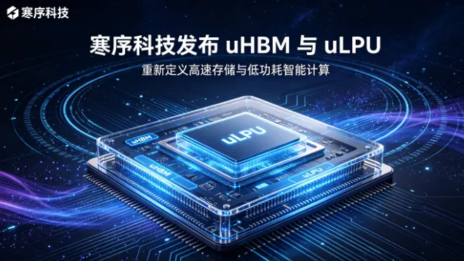 寒序科技发布uHBM与uLPU：大模型推理从“权重搬得更快”迈向“让权重尽量不搬”