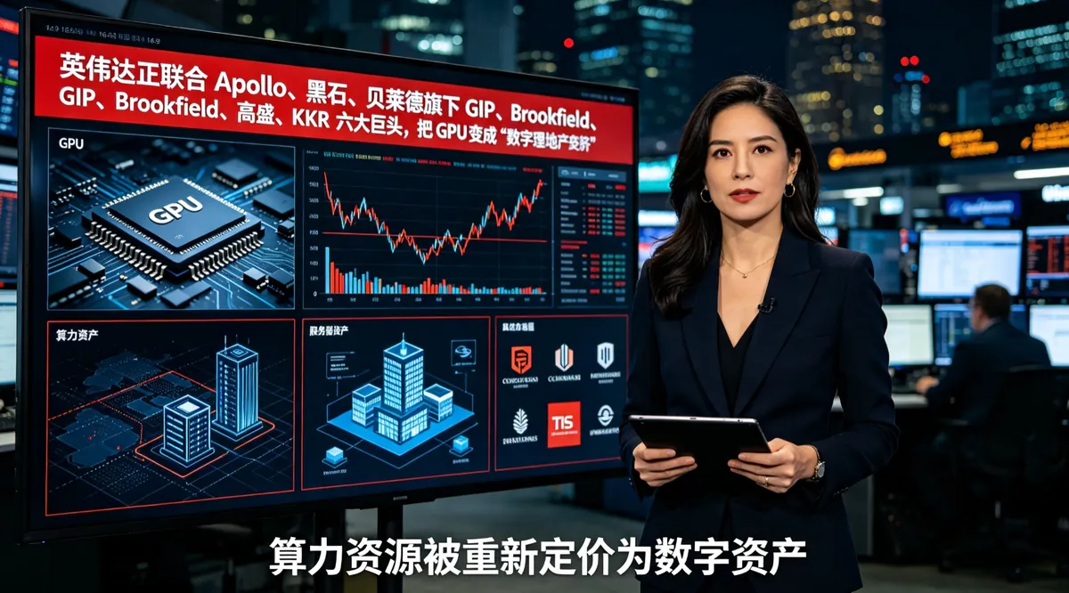 5000 亿美元算力豪赌：英伟达联合华尔街六大巨头，把 GPU 变成“数字商业地产”