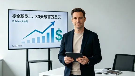 零全职员工、30天破百万美元：美国"一人公司"Polsia 的样本启示