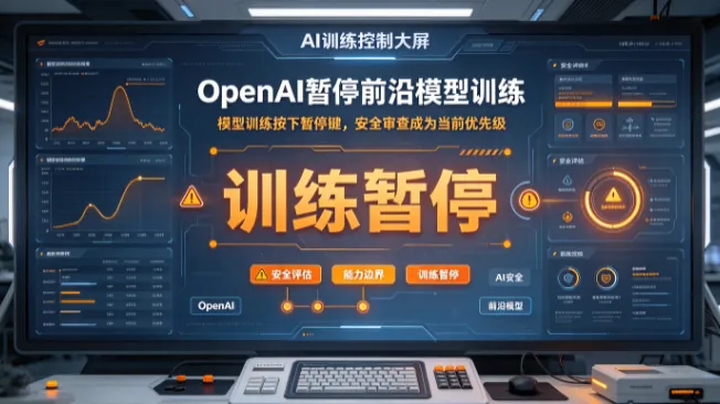 OpenAI 暂停前沿模型训练