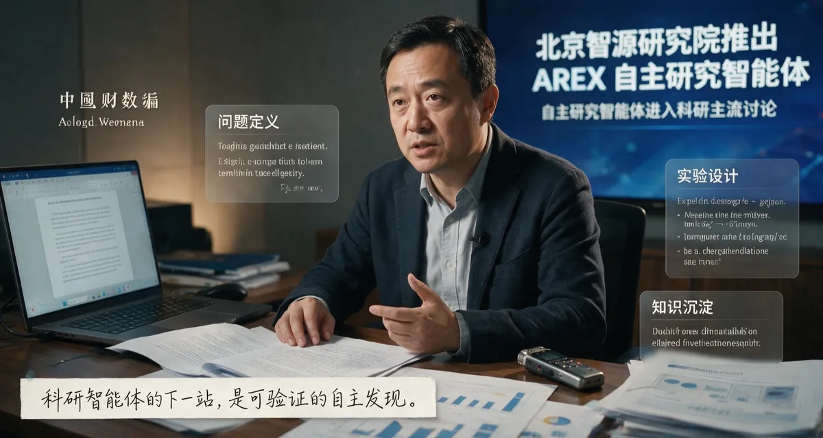 智源AREX深度解析：双循环递归框架如何重塑AI科研范式
