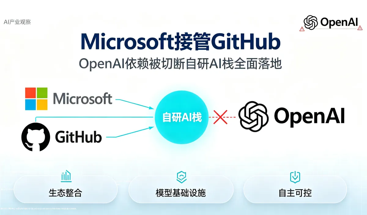 Microsoft Project Polaris接管GitHub Copilot：OpenAI依赖被切断，自研AI栈全面落地