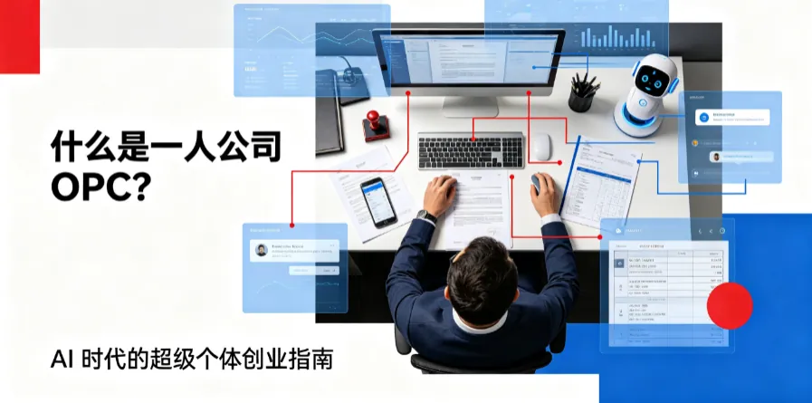 什么是一人公司（OPC）？AI时代的超级个体创业指南