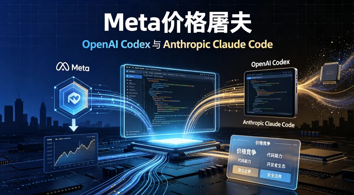 Meta 的「价格屠夫」入场：Muse Code 挑战 OpenAI Codex 与 Anthropic Claude Code