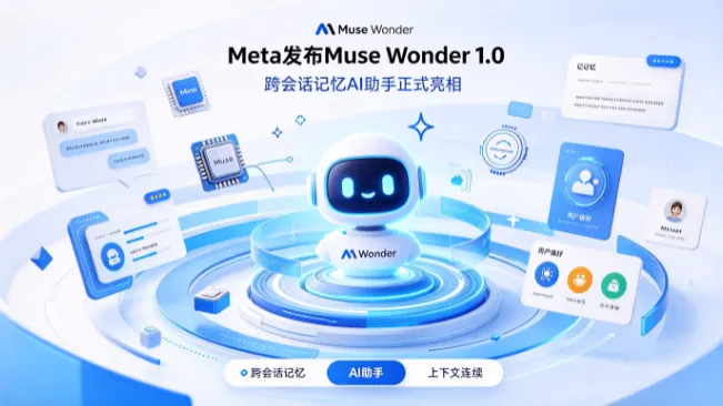 Meta发布Muse Wonder 1.0跨会话记忆AI助手