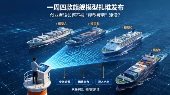 一周四款旗舰模型扎堆发布，创业者该如何不被"模型疲劳"淹没？