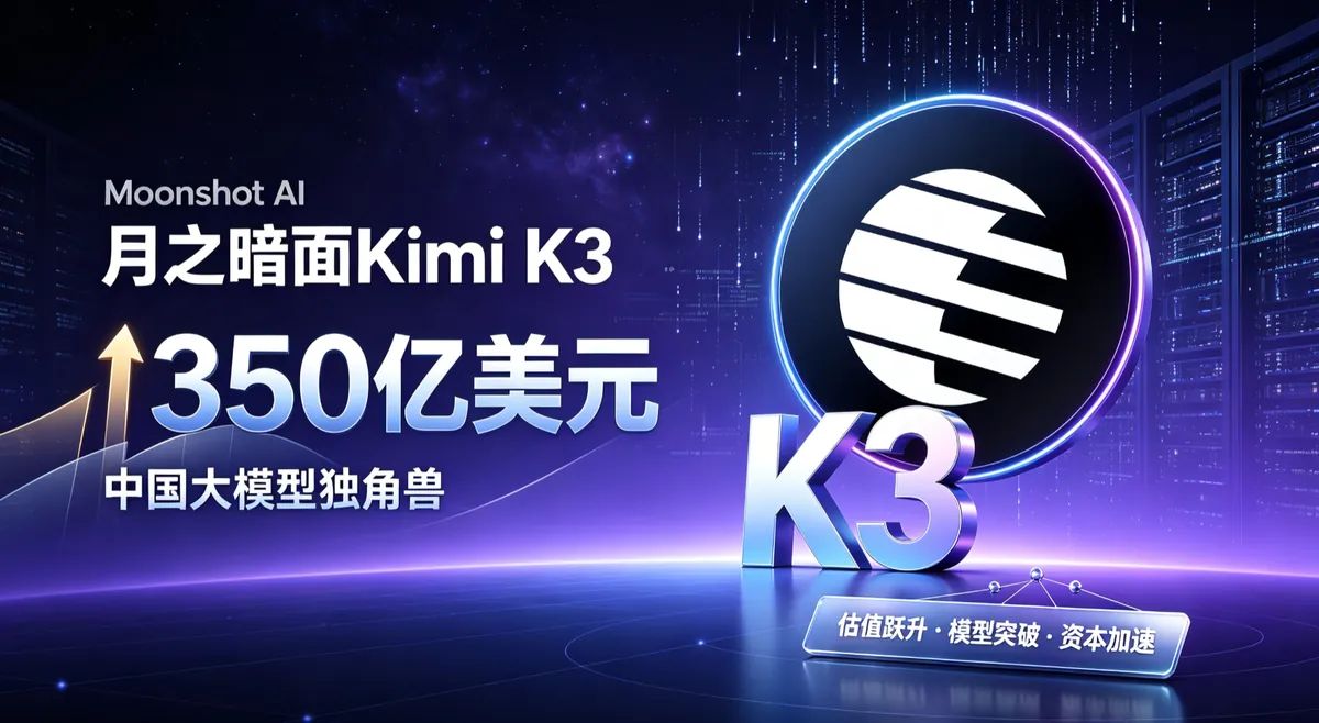月之暗面Kimi K3：350亿估值背后，中国大模型独角兽的技术突围之路