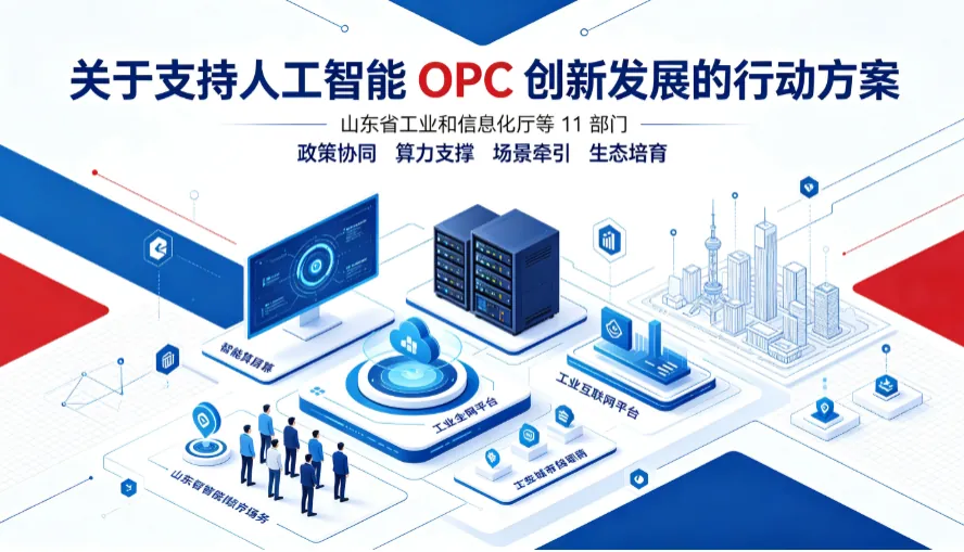 关于支持人工智能 OPC 创新发展的行动方案 文件截图