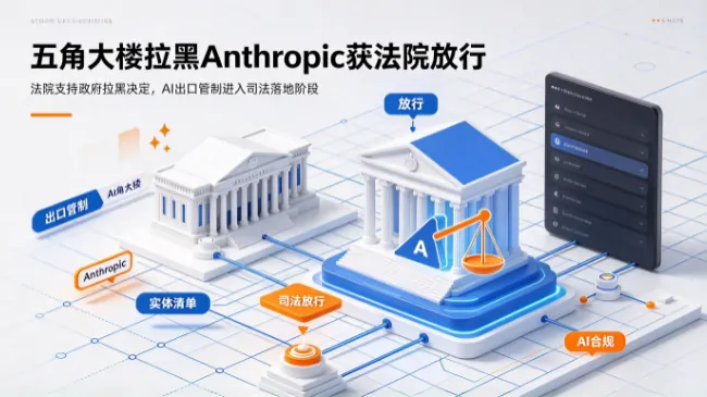 五角大楼拉黑Anthropic获法院放行
