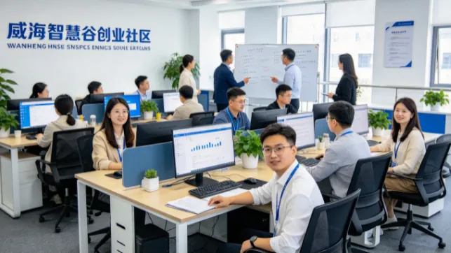 威海智慧谷21支一人公司团队：AI从工具长成生意