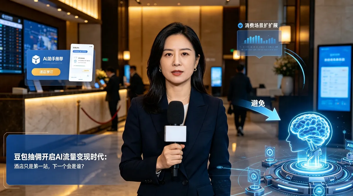豆包抽佣开启AI流量变现时代：酒店只是第一站，下一个会是谁？