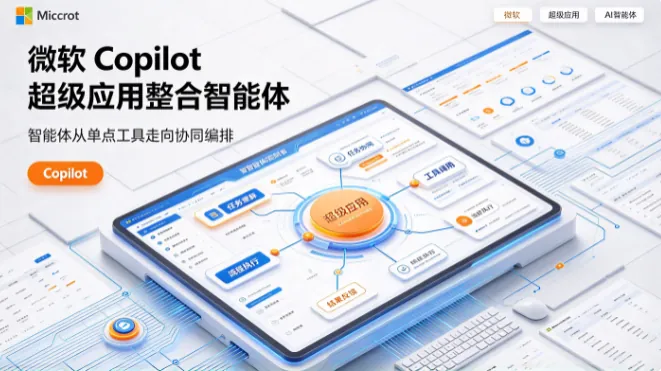 微软 Copilot 超级应用整合智能体