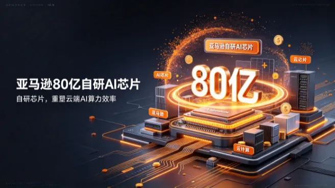 亚马逊80亿自研AI芯片