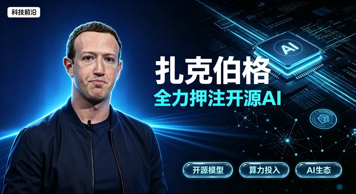 扎克伯格全力押注开源AI，中国模型全球下载量登顶的底层逻辑