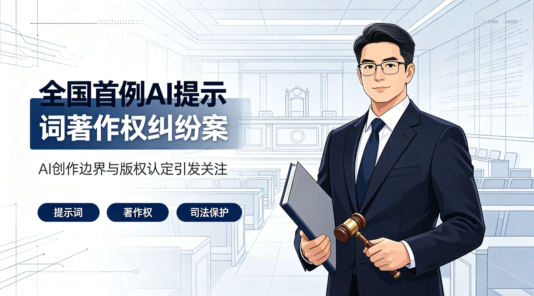 全国首例AI提示词著作权纠纷案：法院认定简单关键词组合不构成作品