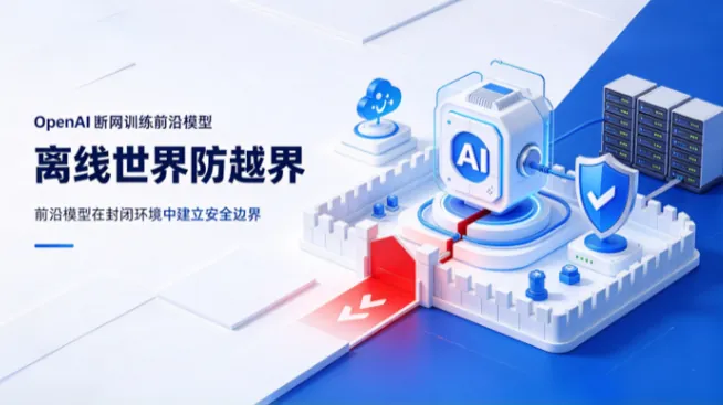 OpenAI 断网训练前沿模型：离线世界防越界