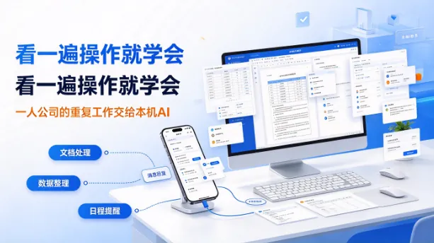 Product Hunt 热榜 IrisGo：看一遍操作就学会，一人公司的重复工作交给本机 AI