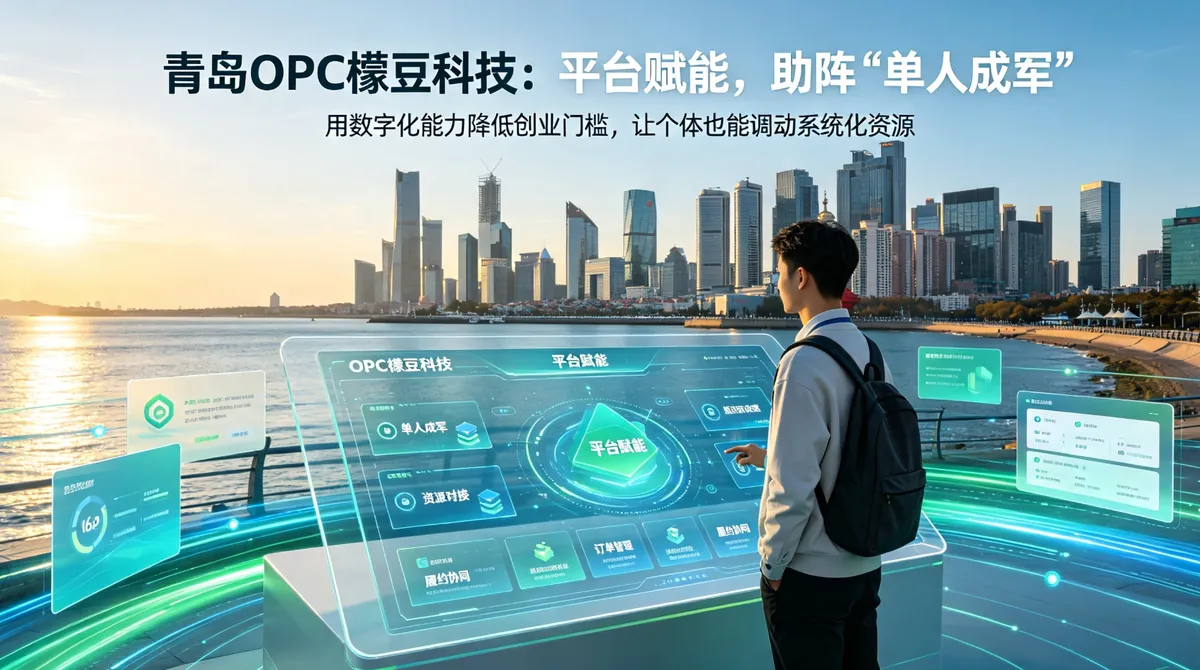青岛 OPC 生态样本：“数看三医”池鲁昌与 OPIE 平台赋能的单人公司