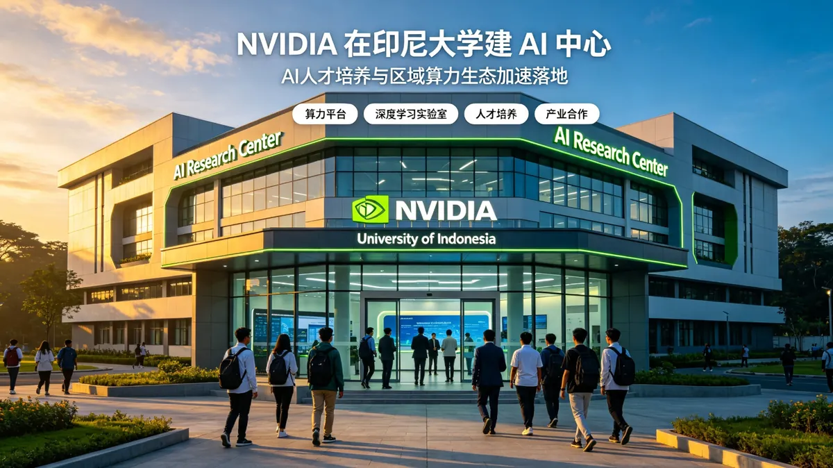 NVIDIA 在印尼大学建 AI 中心：“GPU Merdeka”主权算力模式的东南亚样本