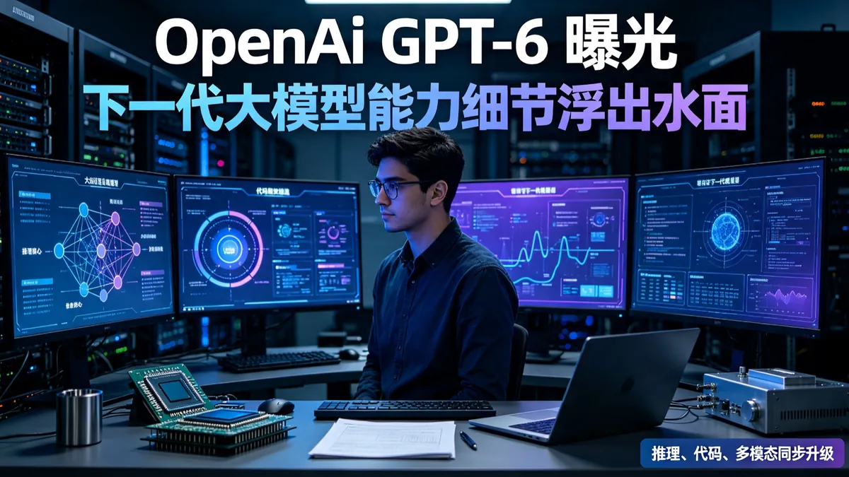 GPT-6 曝光：10 万亿参数、8 月强行发布，OpenAI 史上最大预训练豪赌