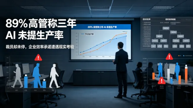 89% 高管称三年 AI 未提生产率，裁员却未停——“AI 生产率悖论”的真相与出路
