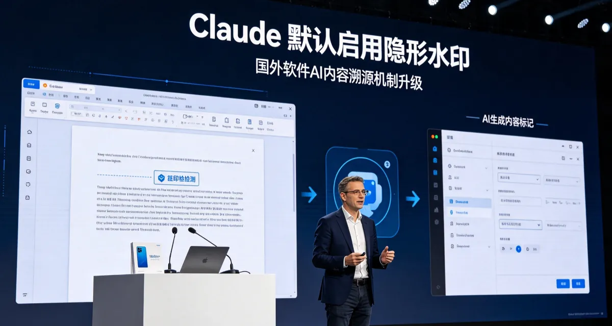 Claude默认启用隐形水印：AI内容标识技术如何应对欧盟透明度法规