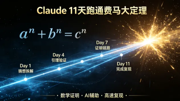 Claude 11天跑通费马大定理：1300万行Lean代码背后的多Agent协作实验