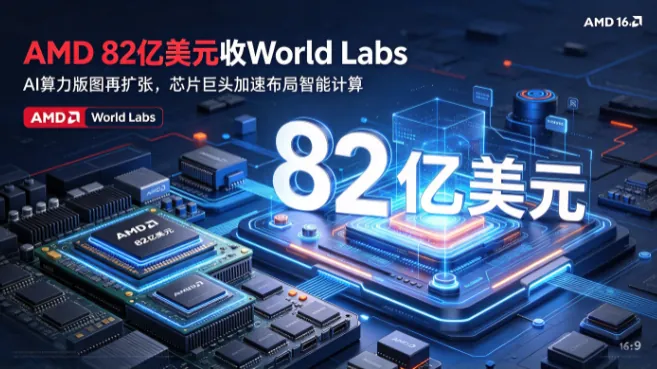 AMD 82亿美元收World Labs