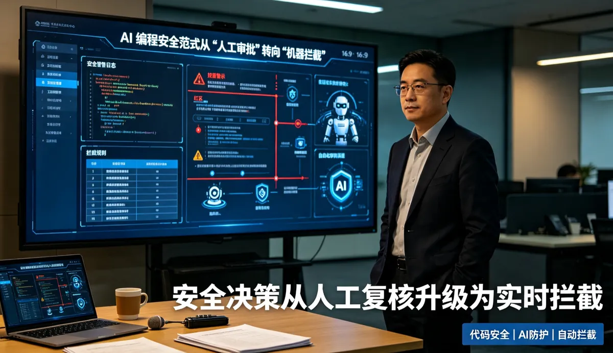 Claude Code 自动模式设为默认：AI 编程安全范式从“人工审批”转向“机器拦截”