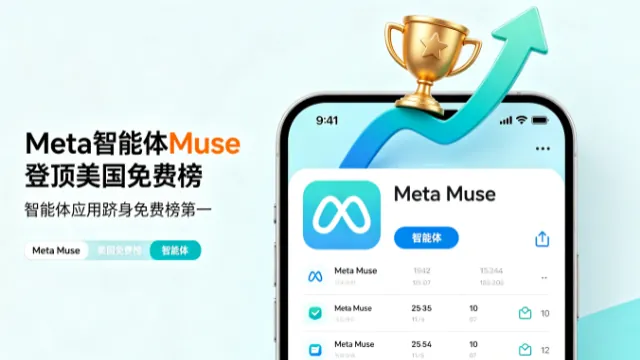 Meta智能体Muse登顶美国免费榜